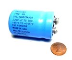 Sangamo Usa Nos 1200UF 75V Dc Type 101 Screw Terminal Aluminum Can Capacitor Mfd. Fixed Price $10.83.