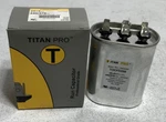 Titan Pro TOCFD255 Motor Run Capacitor 440/370VAC 60/50 Hz 25+5 Mfd. Fixed Price $10.88.