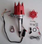 Small Cap Chevy Inline Cylinder 194-216-235 Straight Red Hei Distributor. Fixed Price $181.93.