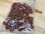 50-PCS Nichicon Polyester Metallized Film Capacitor 0.22 250V QXC2E224KTPT. Fixed Price $32.00.