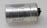 Sangamd 500-1370-02 Type Capacitor 3500 Mfd 20 Vdc 658549. Fixed Price $19.50.
