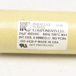 Parallax Power Components 005-4438-P 400VAC 24UF Capacitor Flying Lead. Fixed Price $15.74.