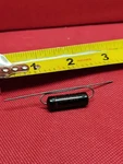 Vintage Sprague Black Beauty .0010+-10% 600V Tube Amp+ Capacitor 6TM-D10 New Nos. Fixed Price $14.99.