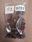 Liquidation 82PCS Vintage Cde 2000PF 5% Silver Mica Capacitors *281. Fixed Price $198.00.