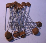 Capacitor Ceramic Disc 120PF 10% 500V N2200 - Nos Qty. Fixed Price $5.99.