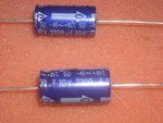 25 Pcs 2200UF 10V Axial Alum Electrolytic Caps 12.5 ECEB1AU222A Panasonic. Fixed Price $8.95.