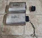 2X Cornell Dubilier Cde KBSM44U506M4C-R 50UF 440VAC Aluminum Capacitors. Fixed Price $40.00.