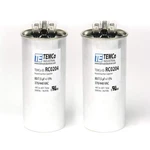 Temco 80+7.5 Uf/mfd 370440 Vac Volts Round Dual Run Capacitor 50/60 Hz Electr. Fixed Price $36.88.