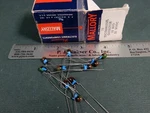 Mallory TDC106M025FL 10UF 25V Wvdc Tantalum Long Lead Capacitors Qty Nos. Fixed Price $20.00.