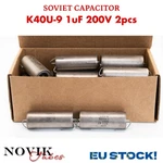 1 Uf 200V Capacitor Paper In Oil Pio Matched Pair K40Y-9 (K40 Us). Fixed Price $24.99.