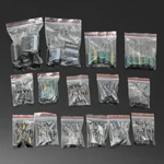 120PCS 15 Value 50V 1UF-2200UF Electrolytic Capacitor Assortment Kit Set. Fixed Price $23.42.