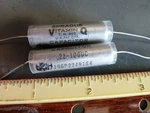 Capacitor .22MFD 100VDC Sprague 196P Vitamin Q (5 Pieces). Fixed Price $16.99.