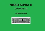 Power Amplifier Nikko Alpha Ii Repair Kit - All Capacitors. Fixed Price $44.00.