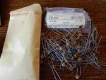 Centralab 20PF 1KV (40?) Ceramic Disc Capacitors. Fixed Price $15.00.