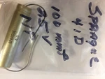 Sprague 41D 100MMF 25V Np Capacitor Nos. Fixed Price $8.00.