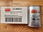 Dayton Motor Run Capacitor 2MDZ7D 45UF +5% 440VAC 60/50HZ Max Temp 85 10,000 Afc. Fixed Price $49.99.