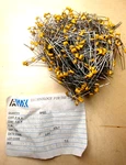Qty (50) .1UF 50V 10% X7R Radial Ceramic Mlcc Capacitors SR215C102KAA Avx. Fixed Price $5.00.