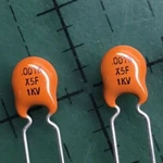 Sprague Cera-mite Ceramic Disc Capacitor 1000PF 1000V 10% 10TSD10 .001UF 25PCS. Fixed Price $12.30.