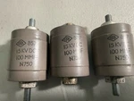 Capacitor 100MMF (100 Pf) 15KV 3PCS. Fixed Price $46.00.
