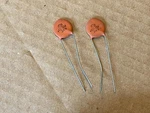 Nos Vintage Sprague .002 Uf 3000V Ceramic Disc Capacitors 3KV Tube Amp Caps #b. Fixed Price $8.00.