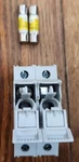 Bussmann CHPV2IU Ul And Iec Photovoltaic Holder With PVM-15 Fuses. Fixed Price $100.00.