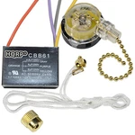 Hqrp Kit Ceiling Fan Capacitor CBB61 4.8UF+6UF+6UF 4-WIRE And 3-SPEED Switch. Fixed Price $7.95.