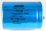 230000UF 7.5V Electrolytic Capacitor Mallory Type Cgs 3042748 235-7842A. Fixed Price $99.99.