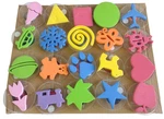 Ready Learn Giant Stampers Farm Animals & Shapes 20 Piece Set Colorful Foam. Fixed Price $21.59.