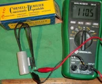 Cornell Dubilier .1UF Flange-mount Line Filter Capacitor Type IF-24 (110VAC/DC). Fixed Price $12.99.