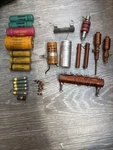 Lot: Mallory Can Capacitor TC1265A, Sangamo, Tynee Dry, Aerovox, Ef Johnson. Fixed Price $41.00.
