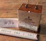 Siemens Al-elko Rough W2 Capacitor 35/40V 500UF B41633-A500/35 Vintage. Fixed Price $23.30.