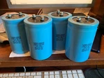 Cornell Dubilier 8000UF 100VDC Screw-terminal Electrolytic Capacitors (4). Fixed Price $79.00.