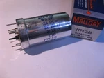 Electrolytic Capacitor Sec 250,200,10,5UF 175,160,150,150V Mallory PFP412.08. Fixed Price $9.99.
