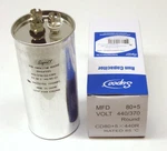 Air Conditioning Hvac Round Dual Motor Run Capacitor 80 + 5 Mfd 440 Volt. Fixed Price $19.11.