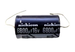 Nichicon 6800UF 16V Capacitor Axial Leads N8320. Fixed Price $9.31.