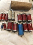 Lot Of 15 Nos And Used Plastic High Voltage Capacitor. Fixed Price $150.00.