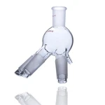Laboy Glass Cow-type Receiver Apparatus Distribution Adapter With 24/40 Joint.... Fixed Price $60.61.