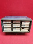 Vintage Sprague Black Beauty Capacitor Storage / Vendor Display Box 9 Drawers!. Fixed Price $29.99.