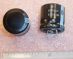 Qty (5) 6800UF 85' Snap-in Electrolytic Capacitors NRLM682M25V25X25 Nic. Fixed Price $6.99.