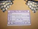Qty (300) 1500UF 105' Low Impedance Smd Electrolytic NACZ152M6.3V10X10.5. Fixed Price $12.99.