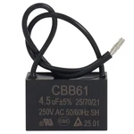 Wadoy CBB61 Ceiling Fan Capacitor 2 Wires 4.5UF Compatible With 450/400/350/300/. Fixed Price $14.95.