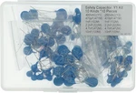 Dip Ceramic Safety Capacitor Y1 400V Y2 250V Assortment Kit 100 Pcs Values. Fixed Price $15.74.
