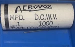Nos Aerovox .01 Mf 1000V Capacitor Vintage Treble Bleed Audio P84CM 6028 Amp. Fixed Price $15.99.