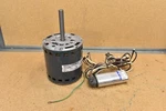 Genteq 5KCP39RFBA93S, Condenser Fan Motor W/ 97F9660, 20UF Oval Run Capacitor. Fixed Price $149.99.
