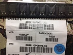 SUM110P06-07L-E3 Vishay Trans Mosfet P-ch 60V 110A Rohs 4 Pcs. Fixed Price $14.40.
