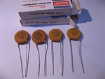 Mallory 6DY-468 Capacitor Ceramic Disc 68PF 6000V 10% N1500 Nos Qty. Fixed Price $6.99.