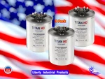 Packard Titan Hd 55+5MFD, 440/370V, Round PRCFD555A Motor Run Capacitor 3-PACK. Fixed Price $49.85.