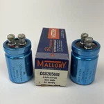 (qty 2) Mallory CG82U50A1 Capacitor 800 Mfd Wvdc. Fixed Price $29.99.