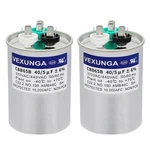 Vexunga 2PCS 40+5UF 40/5MFD 370V Or 440V Dual Run Start Round Ul Listed Ac.... Fixed Price $41.32.
