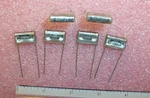 Qty (10) .33UF 100V 10% "miniprint" Polyester Film Capacitors PHE280DB633K Rifa. Fixed Price $7.99.